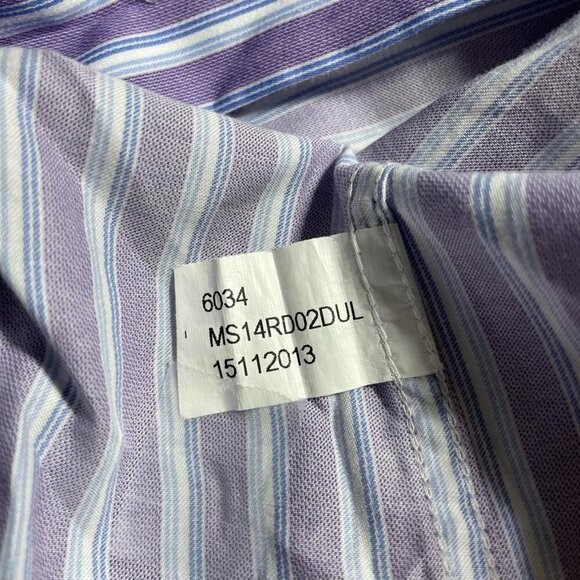 Peter Millar Large Button Down Shirt Dress Career Long Sleeve Collared - Picture 5 of 5